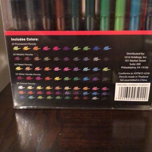 70 Assorted Colored Pencils New in Packaging - Picture 5 of 9
